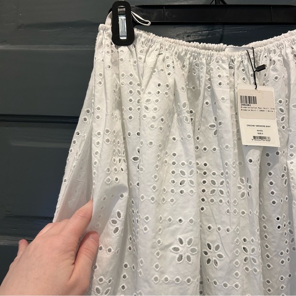 NWT Matteau Crochet Broderie Skirt size 3 (fits 6) - Picture 5 of 8